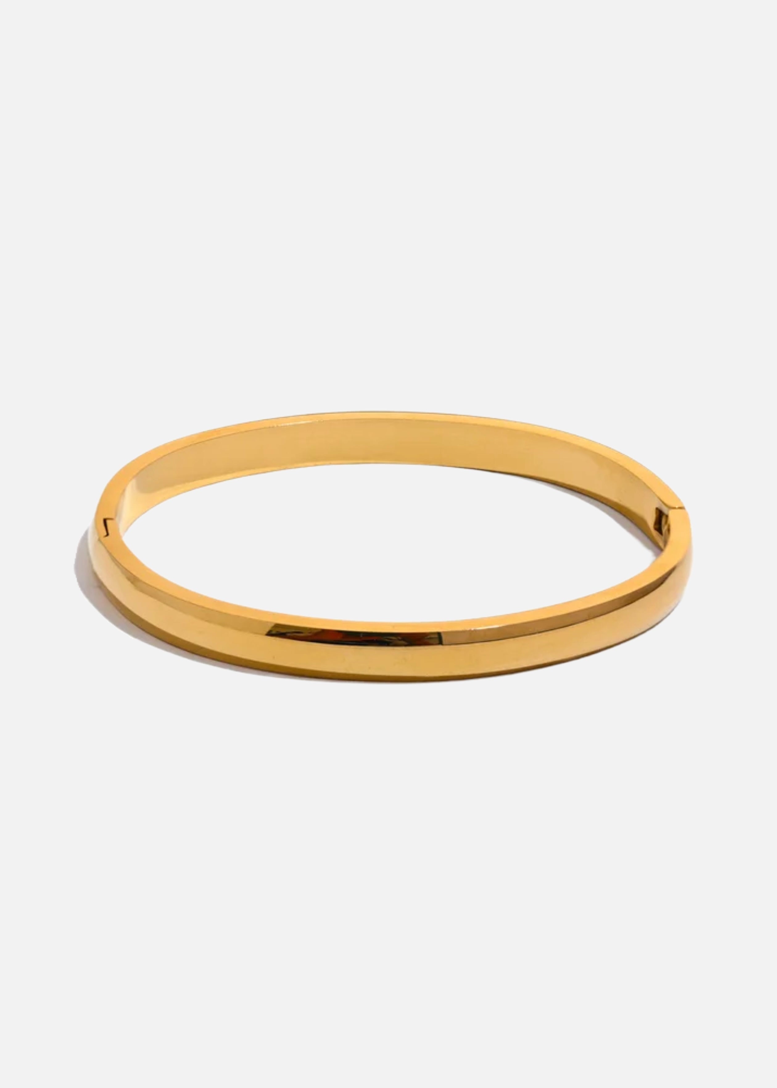 18K Plated Chunky Bangle CERTÍ x LEMONLUNAR