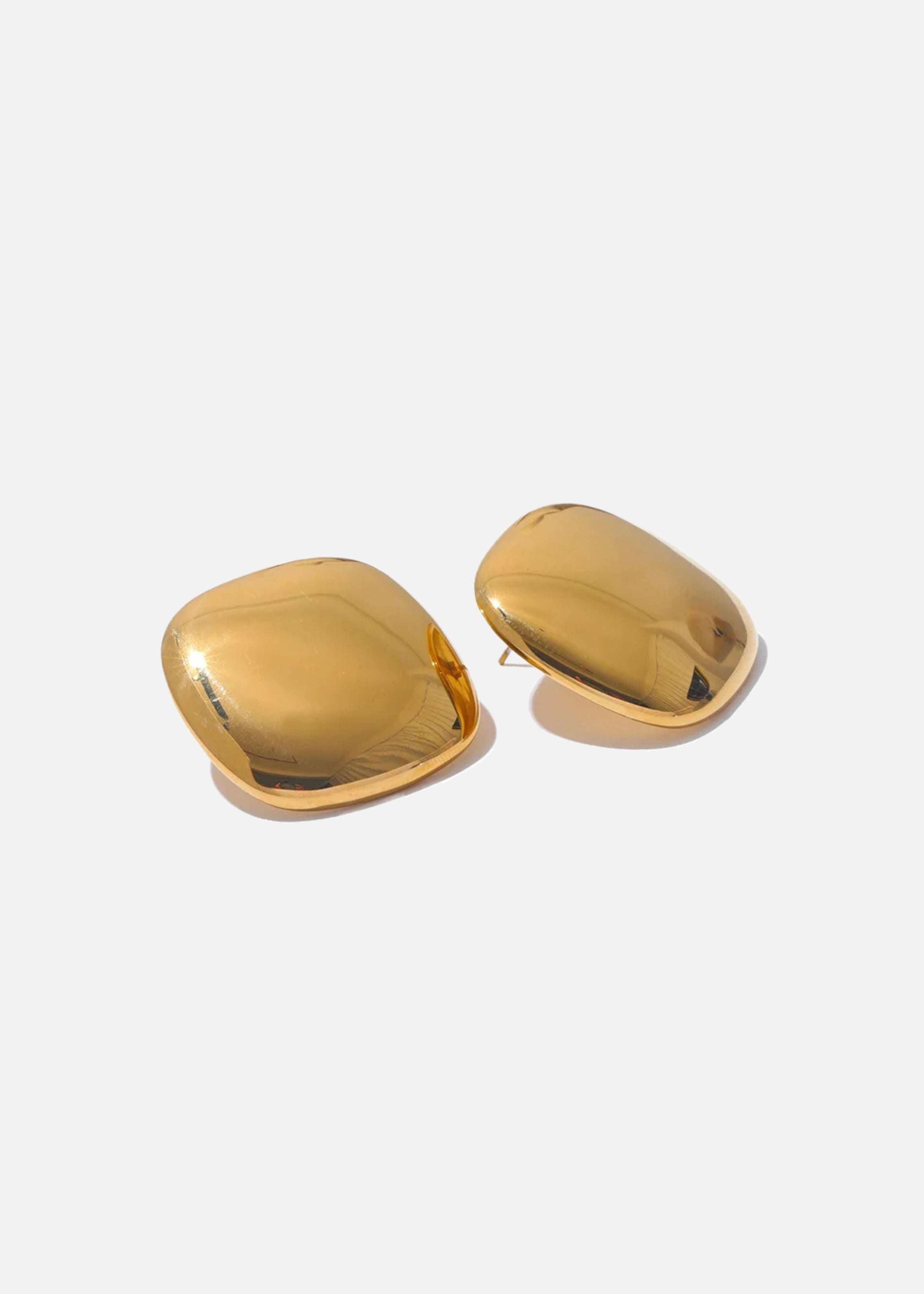 CELIA 18k Gold Plated Chunky Hoop Earrings