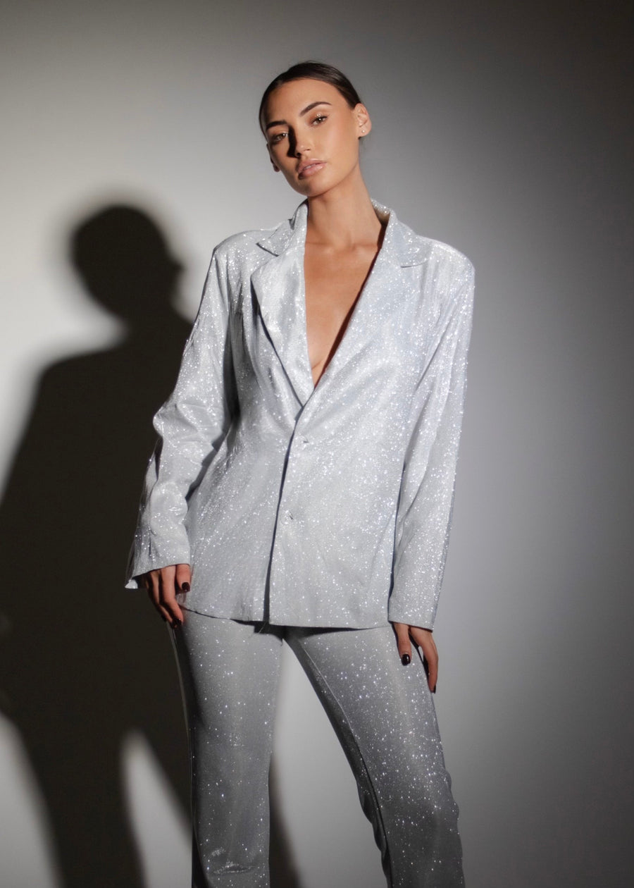 THE NURUL GLITTER BLAZER LemonLunar clothes