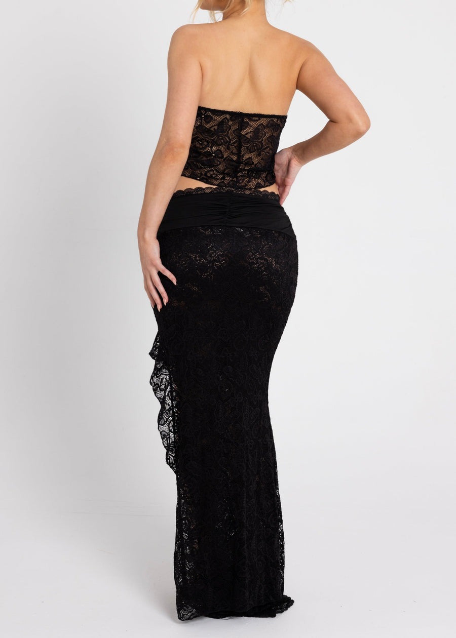 THE REI LACE MAXI SET LemonLunar clothes