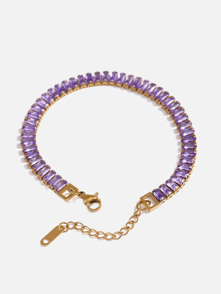18k Gold Plated Tennis Bracelet CERTÍ x LEMONLUNAR Lemon Lunar UK clothes