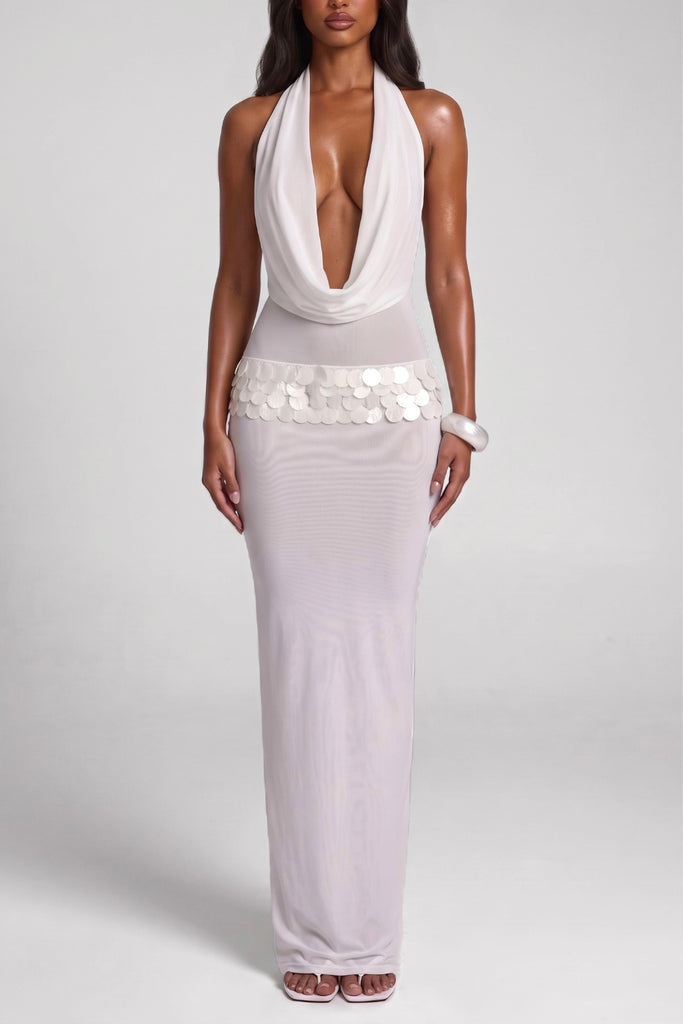 THE CHLOE CROCHET DRESS WHITE – LEMONLUNAR