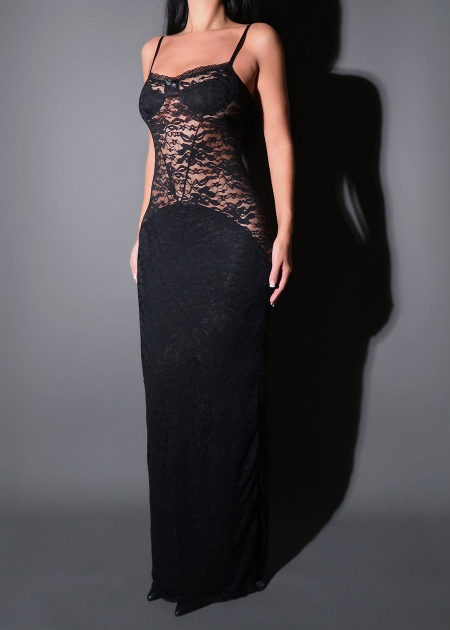THE LINA LACE MAXI DRESS LemonLunar clothes