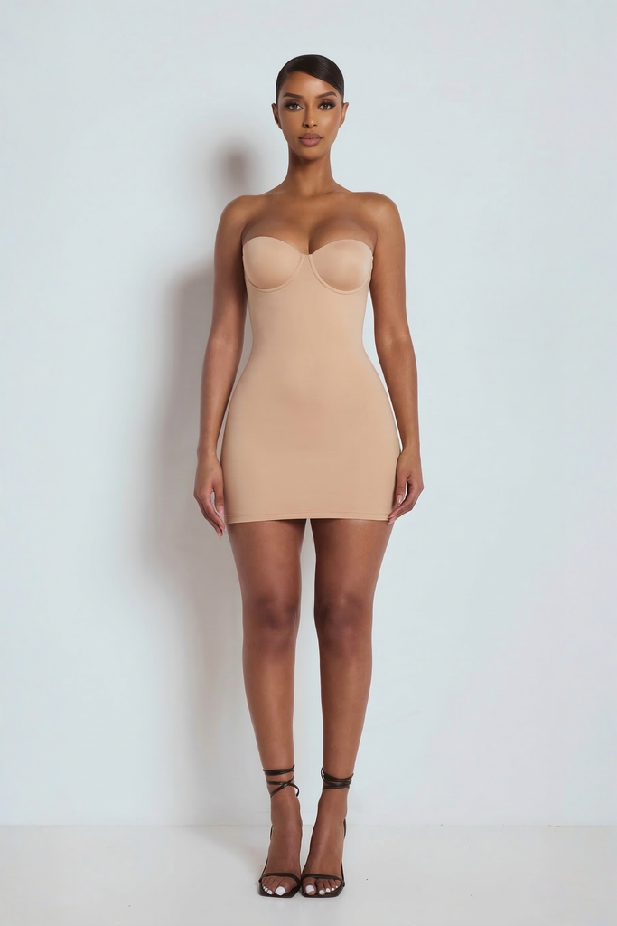 sheer halter mini dress Deia Sheer Knit Halter Mini Dress – Madida Clothing
