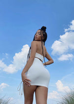 Load image into Gallery viewer, THE BRYNN WHITE TWO PIECE LemonLunar Dresses
