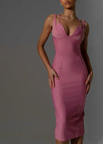Load image into Gallery viewer, THE ALMA BANDAGE DRESS LemonLunar clothes

