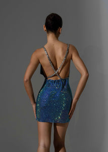 The Blue Diamante Dress - PRE ORDER LemonLunar clothes
