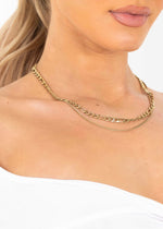 Load image into Gallery viewer, 14k Gold Plated Layering Necklace Lemon Lunar UK clothes
