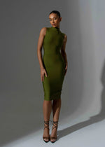 Load image into Gallery viewer, THE AINSLEE BANDAGE DRESS LemonLunar clothes
