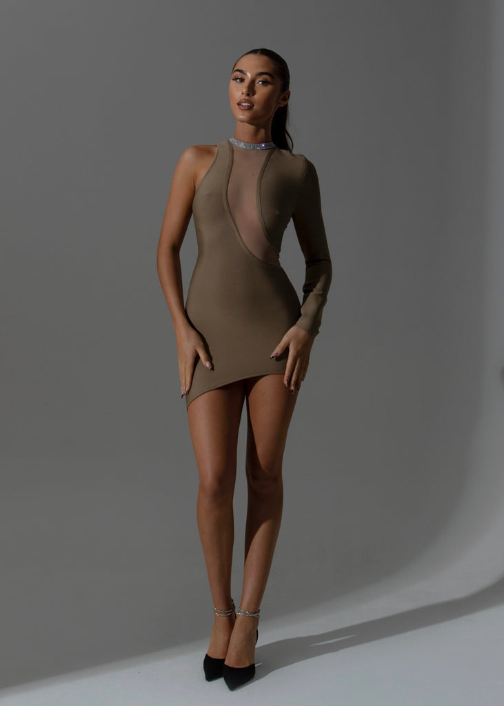 THE ZOYA BANDAGE DRESS LemonLunar clothes