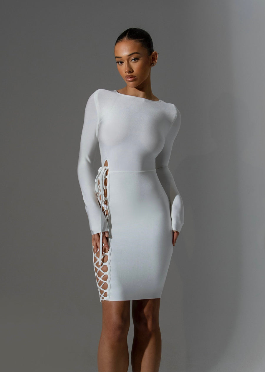 THE NYSSA BANDAGE DRESS LemonLunar clothes