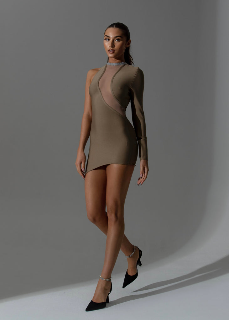 THE ZOYA BANDAGE DRESS LemonLunar clothes