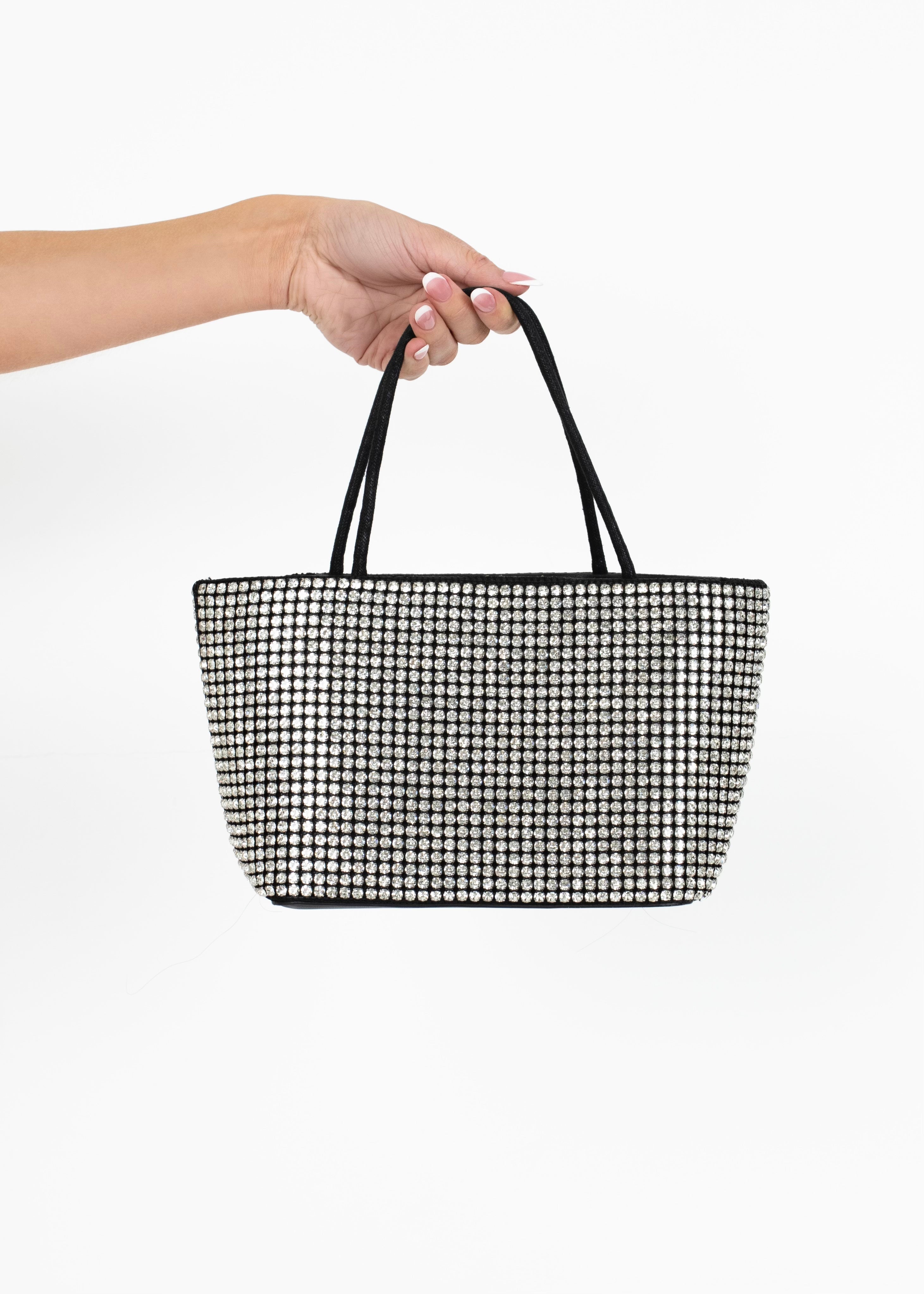 DIAMANTE HANDBAG