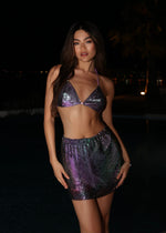 Load image into Gallery viewer, THE PURPLE CHAINMAIL TWO PIECE LemonLunar clothes
