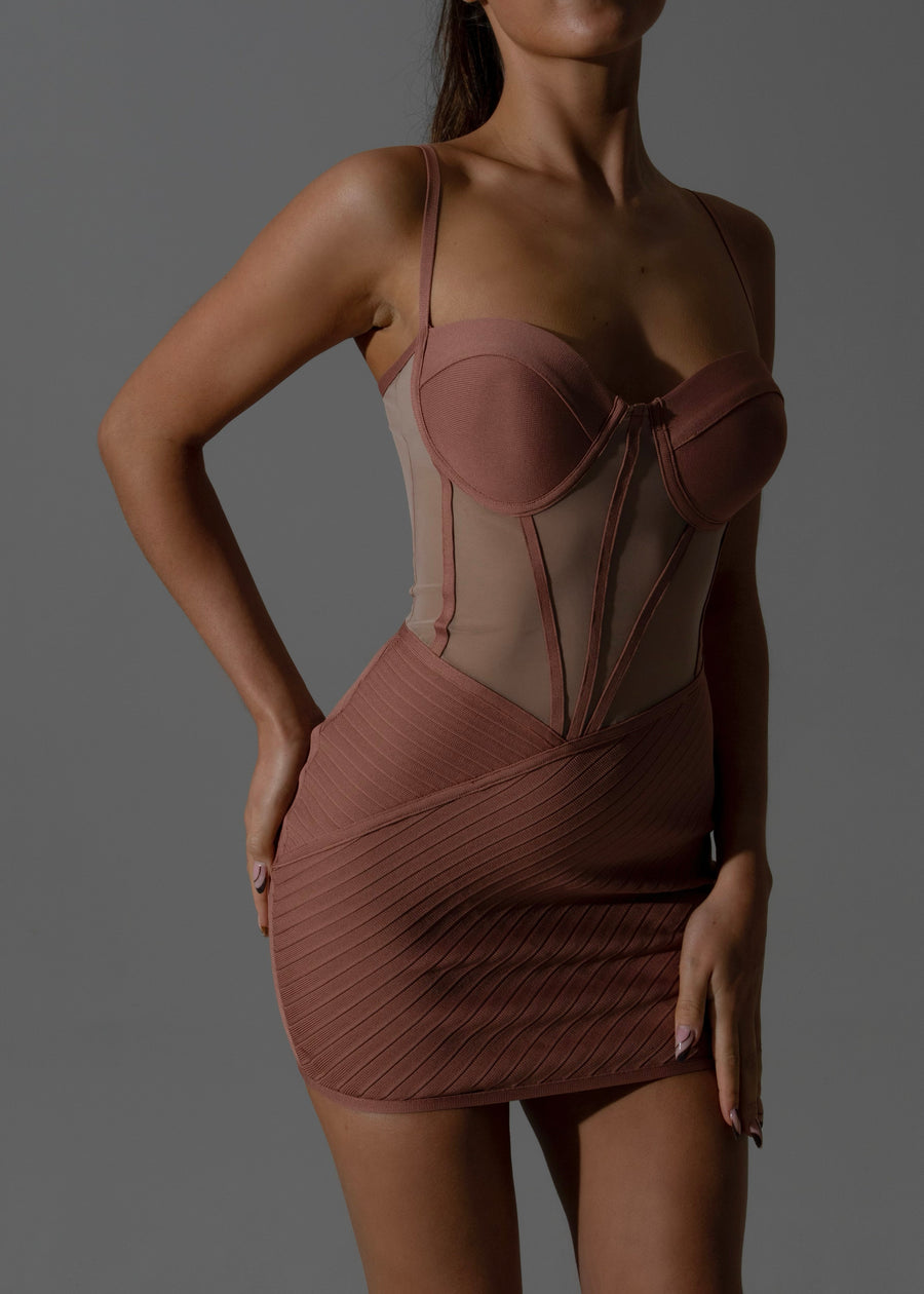 THE HANA BANDAGE DRESS LemonLunar clothes