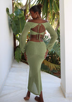 Load image into Gallery viewer, THE GREEN CROCHET TWO PIECE LemonLunar 
