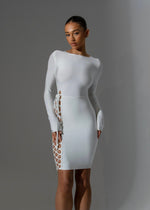 Load image into Gallery viewer, THE NYSSA BANDAGE DRESS LemonLunar clothes
