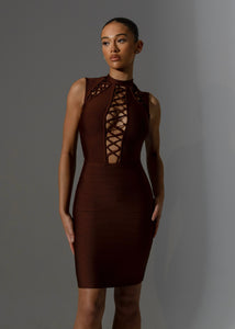 THE VANNA BANDAGE DRESS LemonLunar clothes