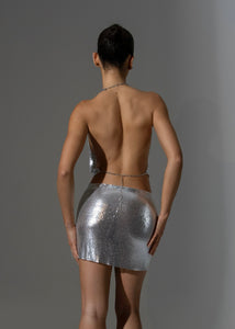 THE SILVER CHAINMAIL TWO PIECE LemonLunar clothes
