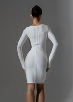 Load image into Gallery viewer, THE NYSSA BANDAGE DRESS LemonLunar clothes
