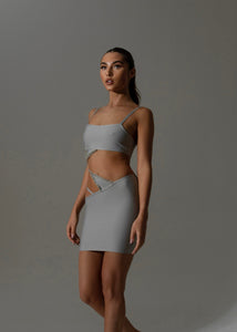 THE MIMI BANDAGE TWO PIECE LemonLunar clothes
