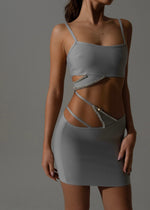 Load image into Gallery viewer, THE MIMI BANDAGE TWO PIECE LemonLunar clothes
